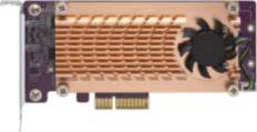 QNAP QM2-2S-220A interface cards/adapter M.2