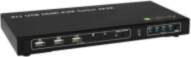 Techly IDATA-KVM-HDMI4U KVM switch Black