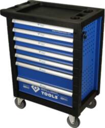 Tool cabinet with 7 drawers, empty
