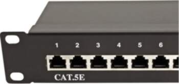 Value Cat.5e 19" Patch Panel