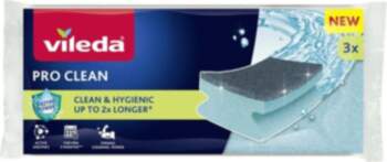 Vileda Pro Clean enzyme profiled scourer