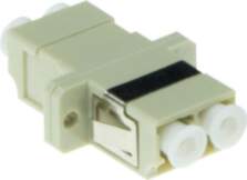 ACT Fiber optic LC duplex adapter