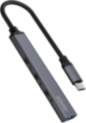 Adapteris Savio USB-C – 3 ×