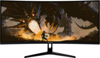 Arozzi Nova 34" Curved computer monitor