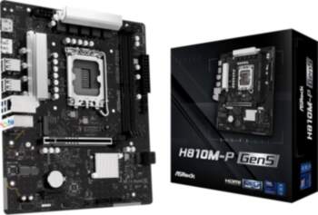 ASRock H810M-P Gen5             1851 mATX HDMI