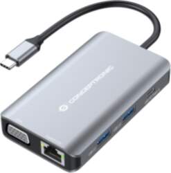 Conceptronic DONN21G notebook dock/port replicator Wired