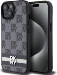 DKNY DKNY Leather Checkered Mono Pattern