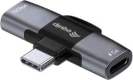 Equip Adapter USB-C->2xUSB-C 10Gbps PD 100W