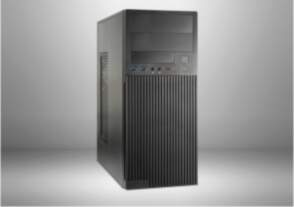 Inter-Tech IT-2815 Linear Midi Tower Black