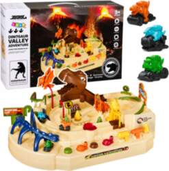 Interactive Manual Arcade Track with Dinosaurs