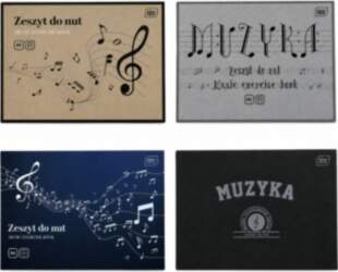 INTERDRUK A5 Music Notebook 16 Sheets