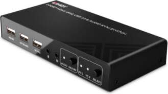 Lindy 32809 KVM switch Black