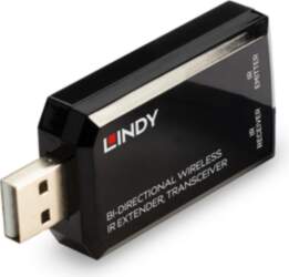 Lindy Bi-directional Wireless IR Extender, Transceiver