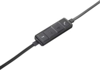 Logitech H650E Headset Head-band Black, Silver