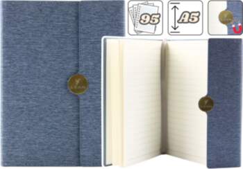 Magnetic Notebook Office Notebook Lined A5