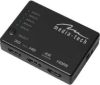 Media tech Switch 5xHDMI SWITCH 4K