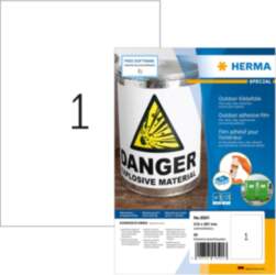 No name HERMA 9501 self-adhesive label