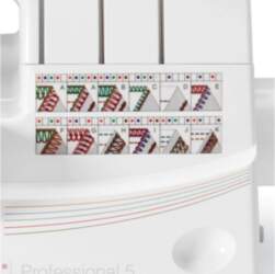 Overlock Singer 14T968 sewing machine, electric