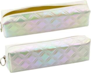 Pencil Case School Organizer Embossed Pattern