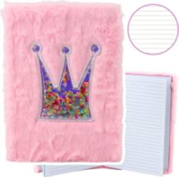 Plush Notebook Notebook Lined Crown with