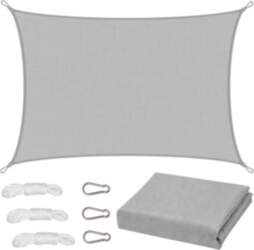 Rectangular Garden Sun Shade Sail, Waterproof