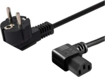 SAVIO Power cable Schuko (M) angled