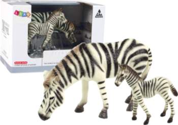 LEANToys Set of 2 Figures Zebra