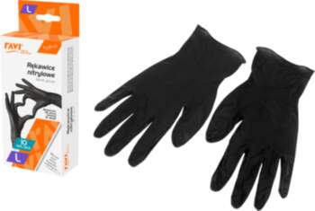 Simple Solution Nitrila cimdi BLACK, 10
