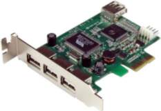 StarTech.com 4 Port PCI Express