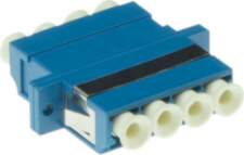 ACT Fiber optic LC-LC quad adapter