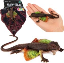 Agama Lizard Webbed Rubber Figure Stretchable