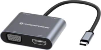 Conceptronic DONN16G notebook dock/port replicator Wired