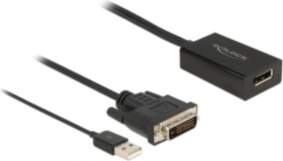 DeLOCK Adapterkabel, DVI + USB-A Stecker