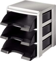 Esselte-Leitz Leitz Briefkorb-Set - Schwarz -