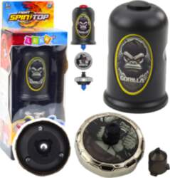 Flying Disk Gorilla Black Spinner Launcher