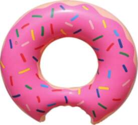 IVY Inflatable Donut Pool Float Ring