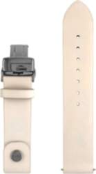 Leather strap Zeppelin white, 18 mm