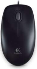 Logitech Mouse B100 Wired, Black