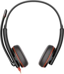 Poly Blackwire 3225 Stereo USB-C +USB-A
