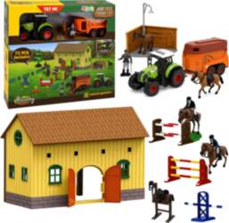 LEANToys Set Farm Stud Farm Tractor