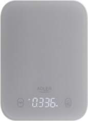 ADLER AD 3181 grey kitchen scale