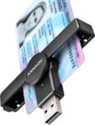 Axagon Foldable pocket USB-A contact Smart