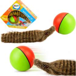 Ball with Fluffy Ferret Tail Interactive