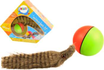 Ball with Fluffy Ferret Tail Interactive
