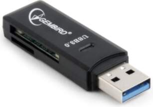 Gembird UHB-CR3-01 card reader Black USB