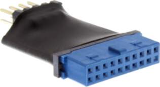 InLine 33449L cable interface/gender adapter USB