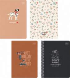 INTERDRUK A5 Plain Notebook 32 Sheets