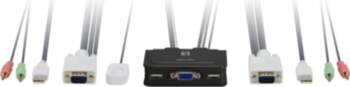 Level One LevelOne 2-Port USB VGA