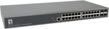 Level One LevelOne Switch 24xGE/4x10GSFP+        TURING