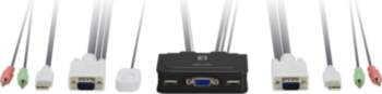 Lenovo LevelOne 2-Port USB VGA Cable